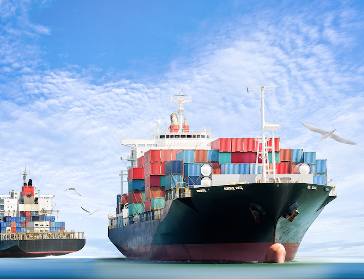 pressures in sea freight market continue